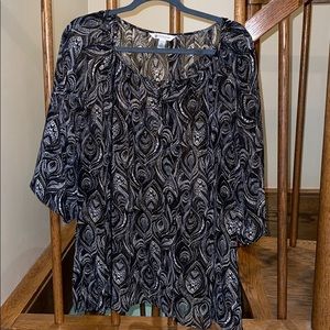 Croft & Barrow blouse size 3x